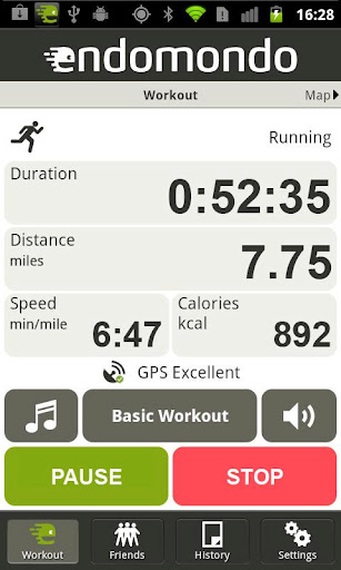 endomondo sports tracker per android