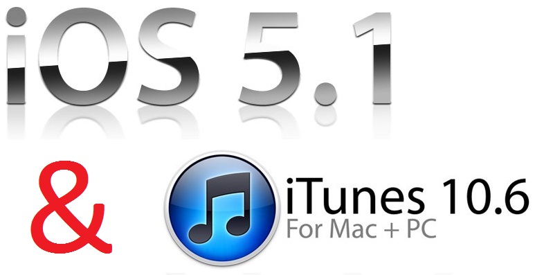 ios 5.1 e itunes 10.6