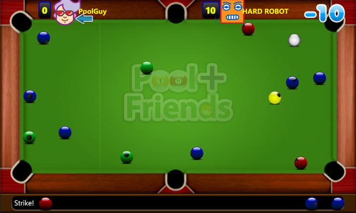 pool plus friends per windows phone