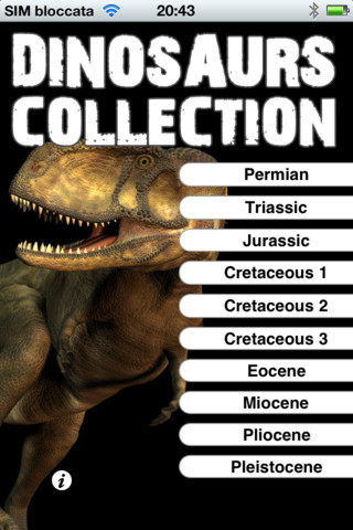 dinosaurs 3D collection per iphone