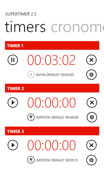 supertimer per windows phone