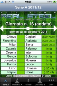 app serie a 2012 2013