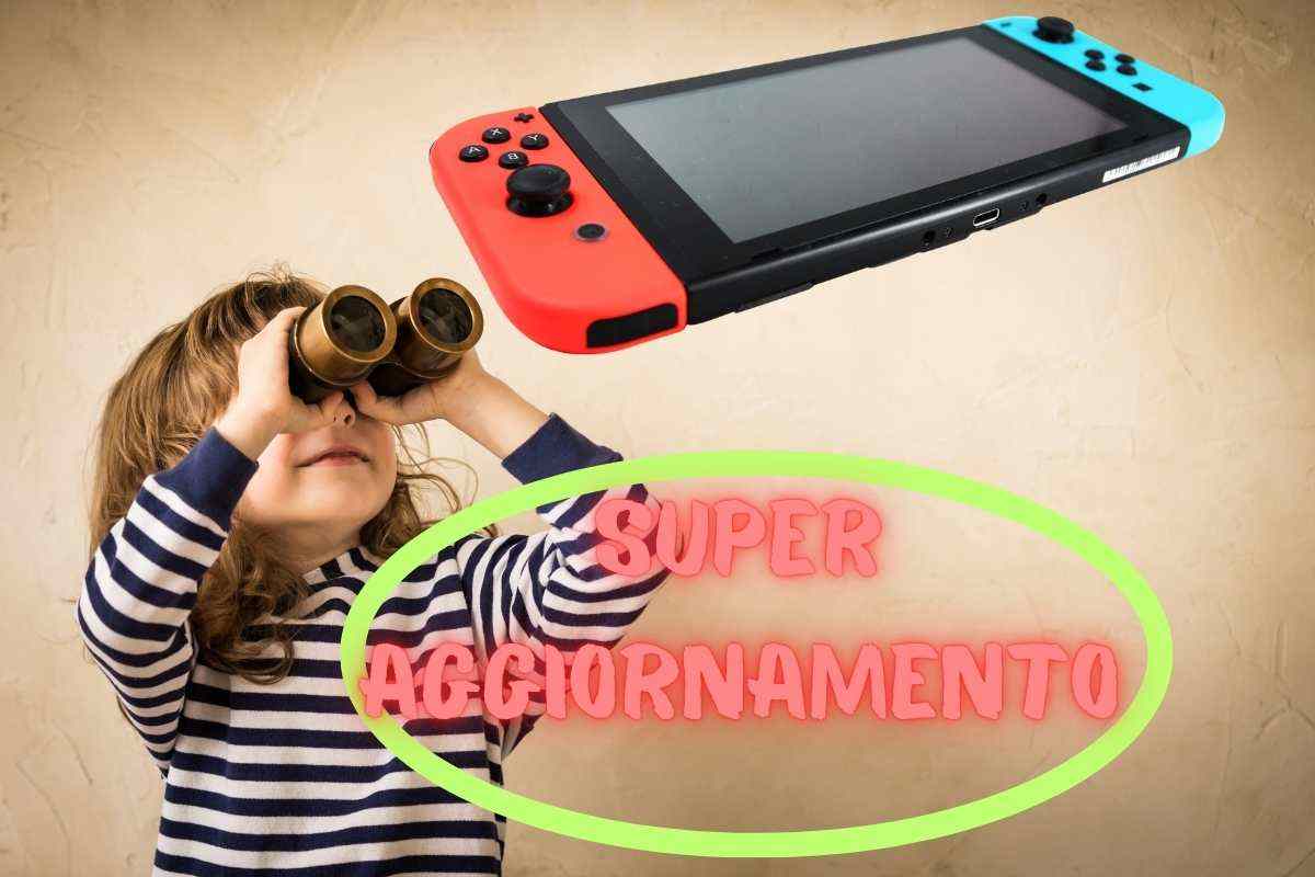 Aggiornamento Nintendo Switch