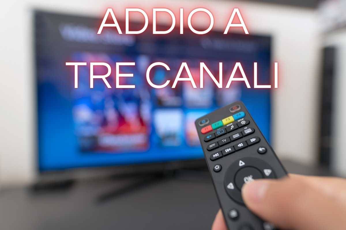 Digitale terrestre addio a tre canali