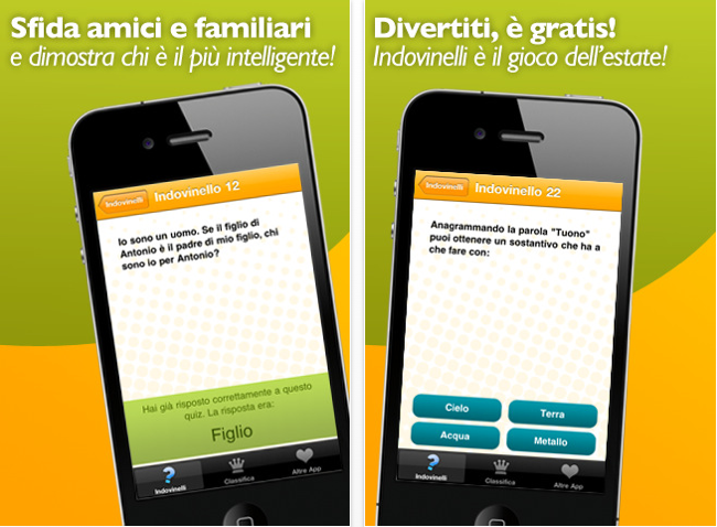 Indovinelli per iPhone: allena la mente con quiz logici