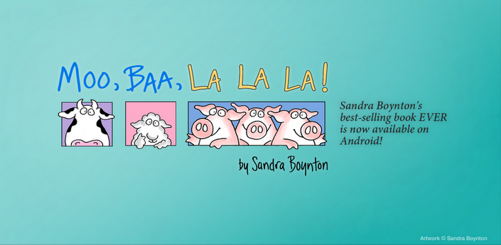 Libro per bambini per Android: Moo Baa La La La