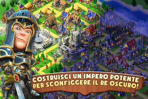 Gioco gestionale per iPhone: Kingdoms & Lords