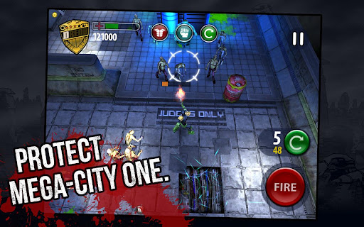 Sparatutto per Android: Judge Dredd vs Zombies