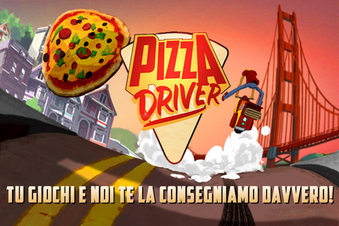 Gioco di abilità per iPhone: Pizza Driver