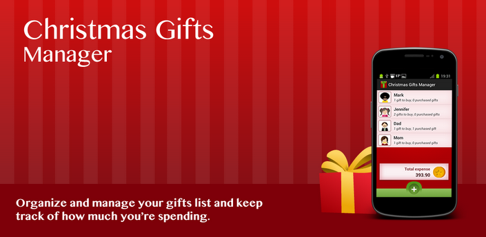 App regali di Natale: Christmas Gift Manager