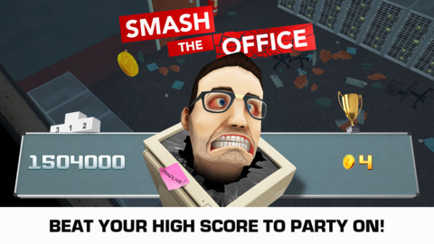 Gioco divertente per iPhone: Smash the Office