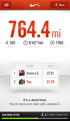 App per il running: Nike+ Running