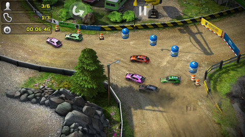 Gioco di auto per iPhone: Reckless Racing 2