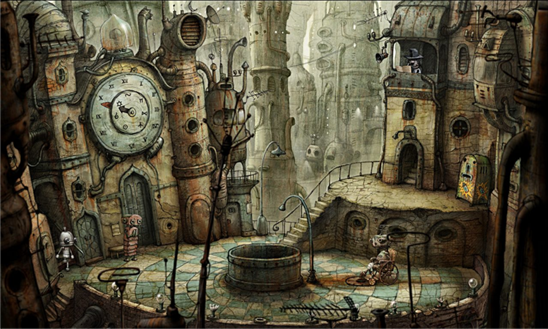 Gioco punta e clicca per Windows Phone: Machinarium