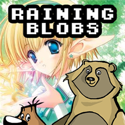 raining blobs