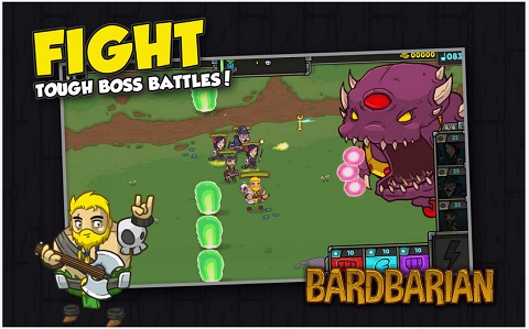 Gioco di lotta per Android: Brad the Bardbarian