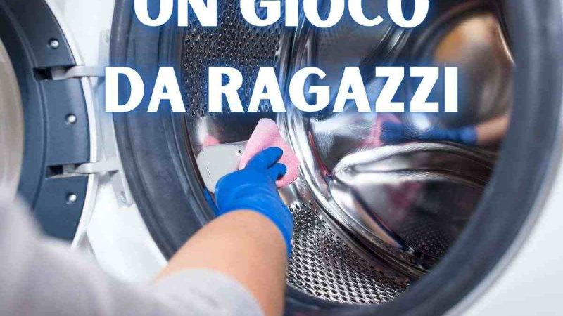 Pulire la lavatrice non è mai stato tanto facile: così risparmi soldi ed energie