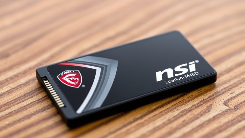 Offerta imperdibile su Amazon: l’unità SSD MSI SPATIUM M460 da 1 TB a prezzo stracciato