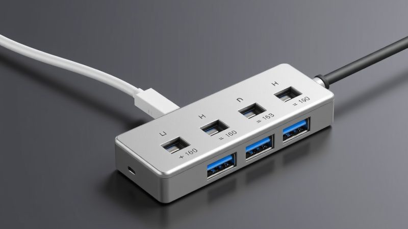 Hub USB 3.0 4-in-1: la soluzione ideale per ampliare le connessioni del tuo PC a un prezzo imbattibile