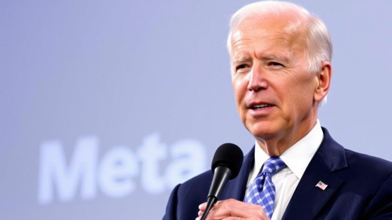 Joe Biden critica Meta: la rimozione dei fact-checker genera preoccupazioni