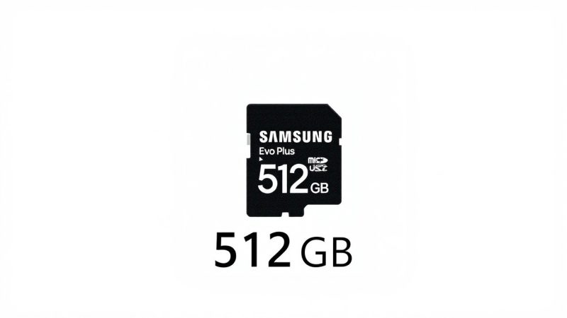 Offerta imperdibile su Amazon: microSD Samsung Evo Plus da 512 GB scontata del 41%