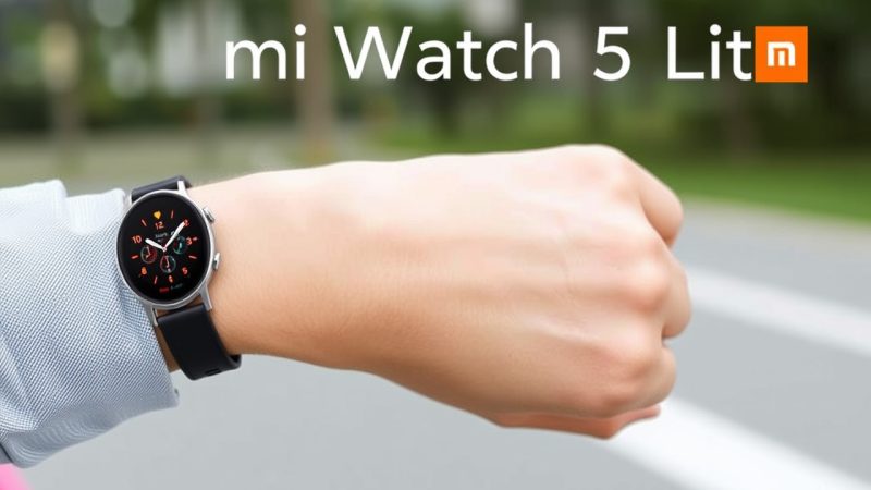 Redmi Watch 5 Lite in offerta su Amazon: uno smartwatch per ogni esigenza sportiva