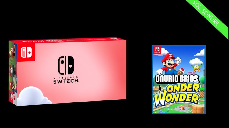 Grande offerta: bundle esclusivo Nintendo Switch OLED con Super Mario Bros Wonder a prezzo scontato